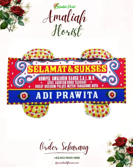 Papan Bunga Ucapan Selamat Antap
